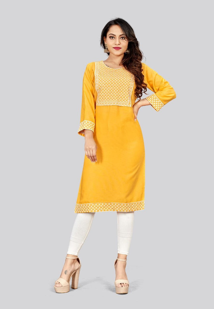 Rayon Designer Kurti for Women | Perfect for Ethnic and Casual Outfits