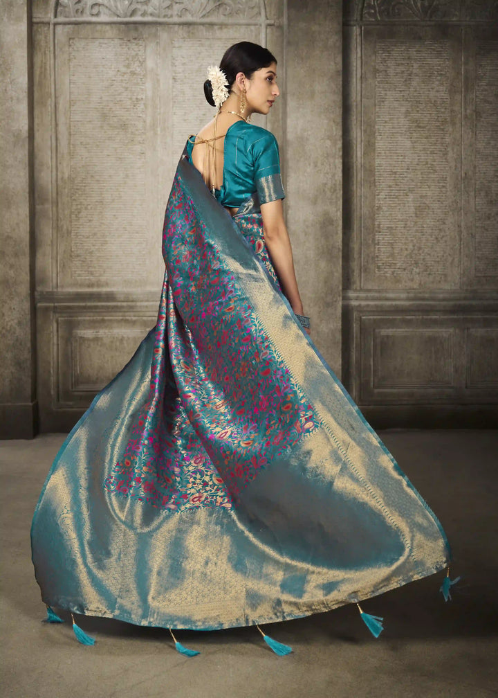 Sophisticated Banarasi Silk Saree | A Stylish and Sophisticated Choice