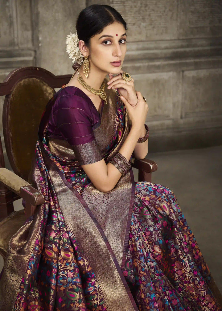Sophisticated Banarasi Silk Saree | A Stylish and Sophisticated Choice