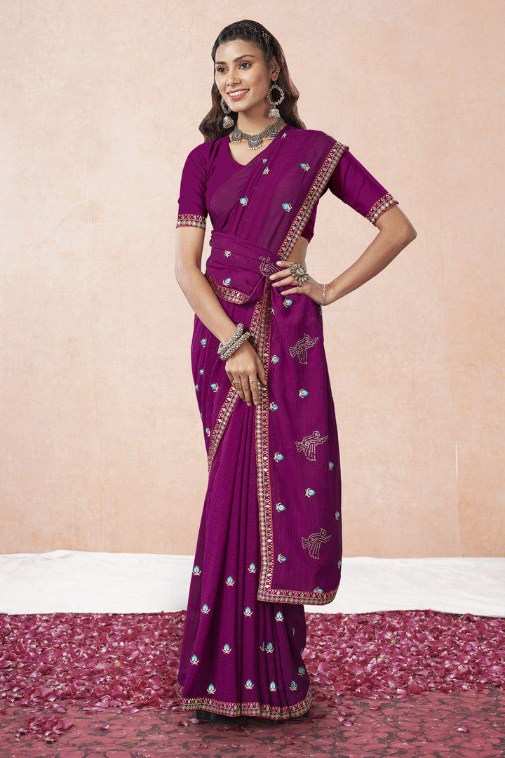 Sophisticated Georgette Saree | A Captivating Traditional Ensemble