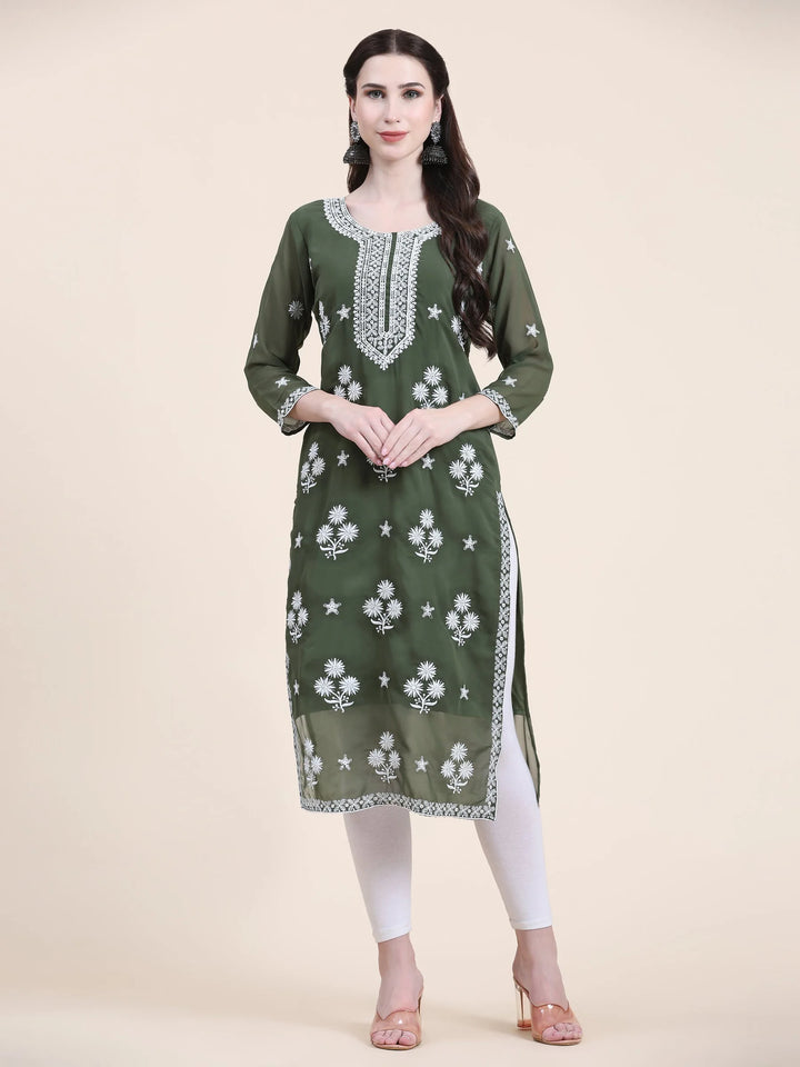 Stylish Readymade Kurti | Georgette Material | Perfect for All Occasions