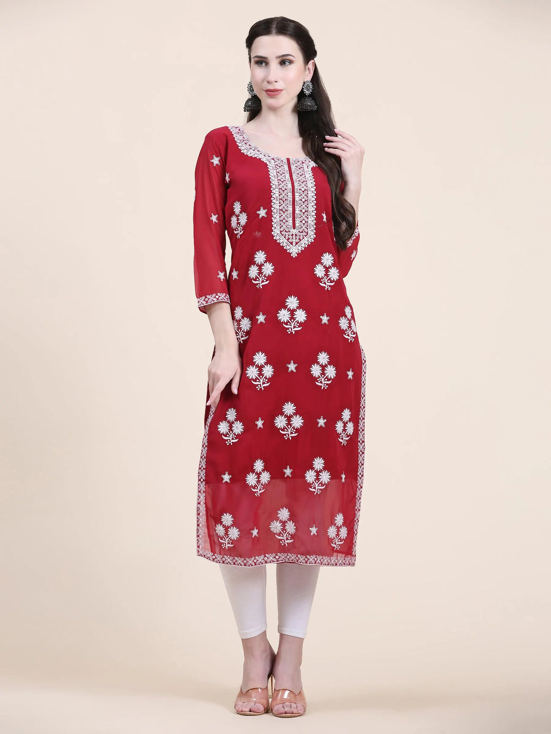 Stylish Readymade Kurti | Georgette Material | Perfect for All Occasions