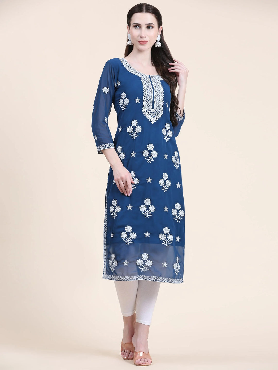 Stylish Readymade Kurti | Georgette Material | Perfect for All Occasions