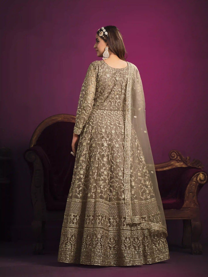 Heavy Net Designer Salwar Kameez | Intricate Embroidery Work for Weddings & Festive Wear