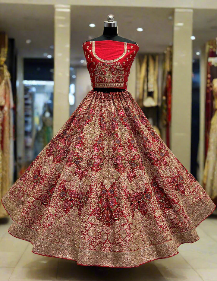 Stunning Silk Lehenga with Dupatta | A Graceful Addition to Your Wardrobe