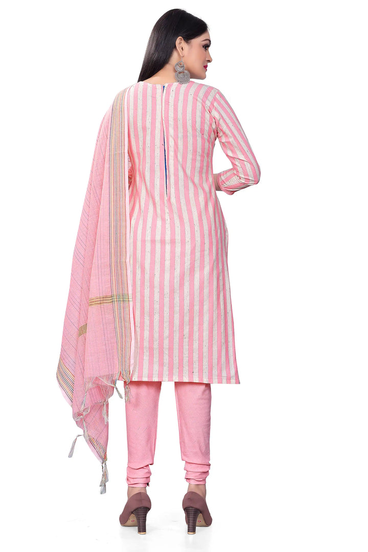 Kurtis Set | Cotton Three-Quarter Sleeve Boat-Neck for Festive Occasions