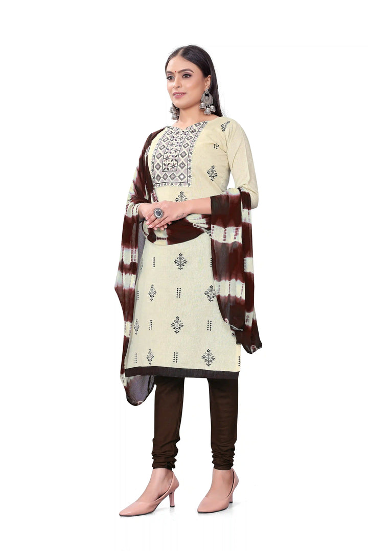 Kurtis Set | Elegant Khadi-Cotton with Embroidery for Special Events