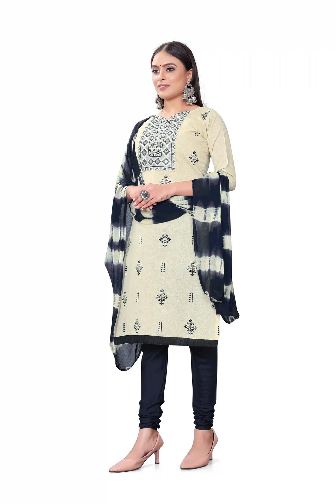 Kurtis Set | Elegant Khadi-Cotton with Embroidery for Special Events