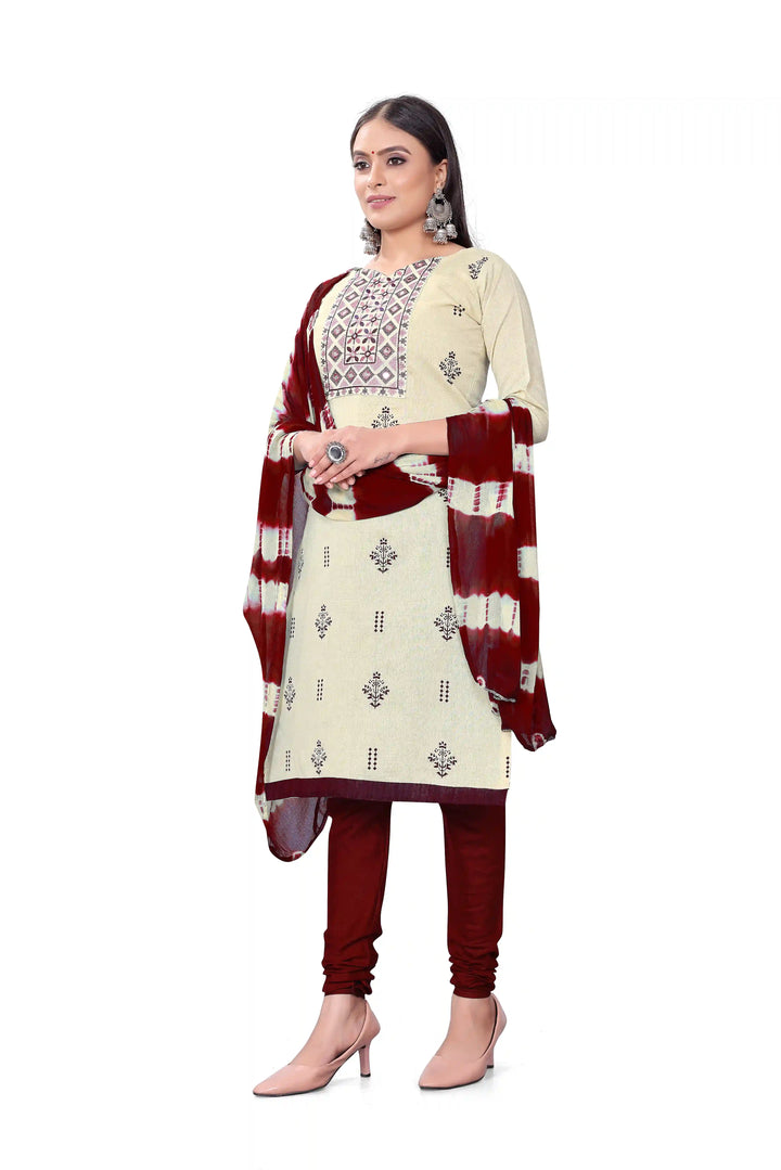 Kurtis Set | Elegant Khadi-Cotton with Embroidery for Special Events