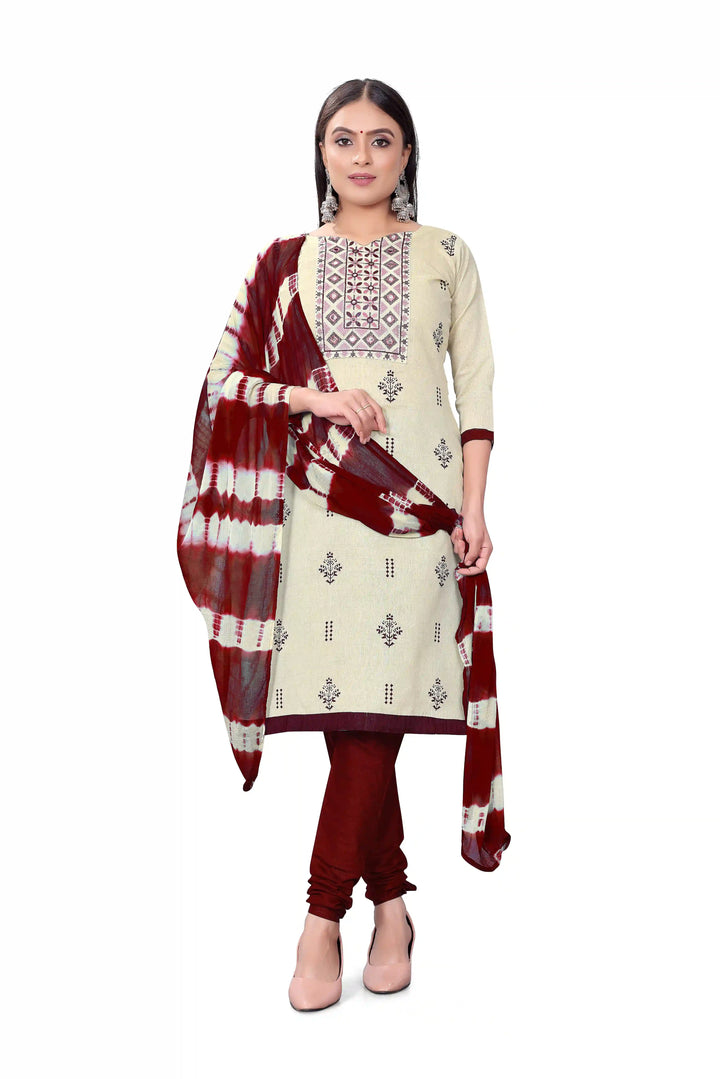 Kurtis Set | Elegant Khadi-Cotton with Embroidery for Special Events