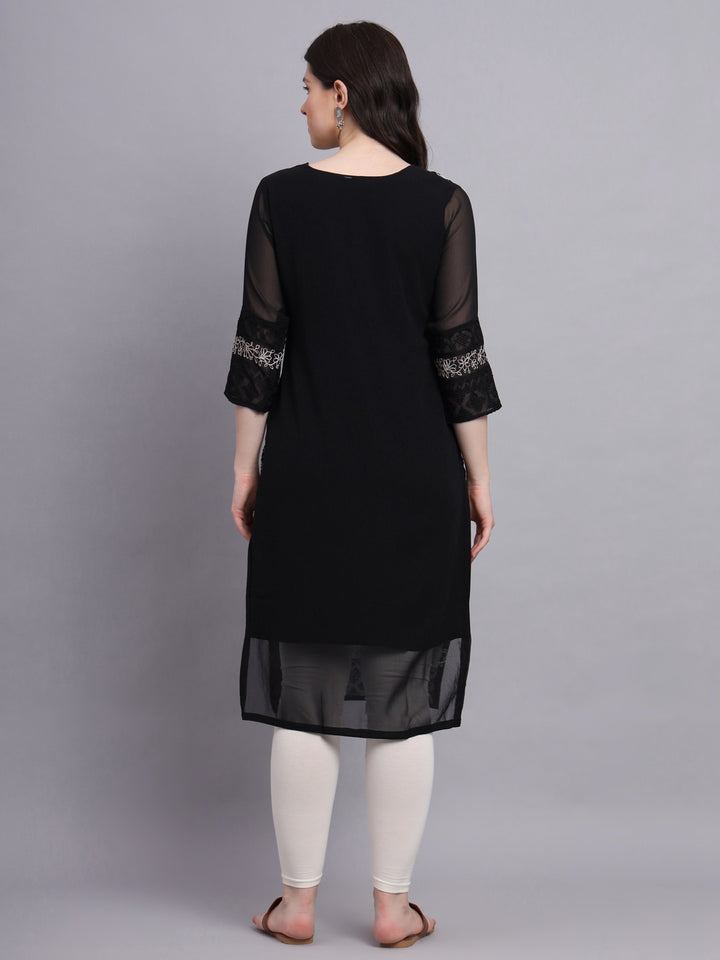 Traditional Indian Kurti with Chikankari Work | Elegant Women’s Ethnic Wear