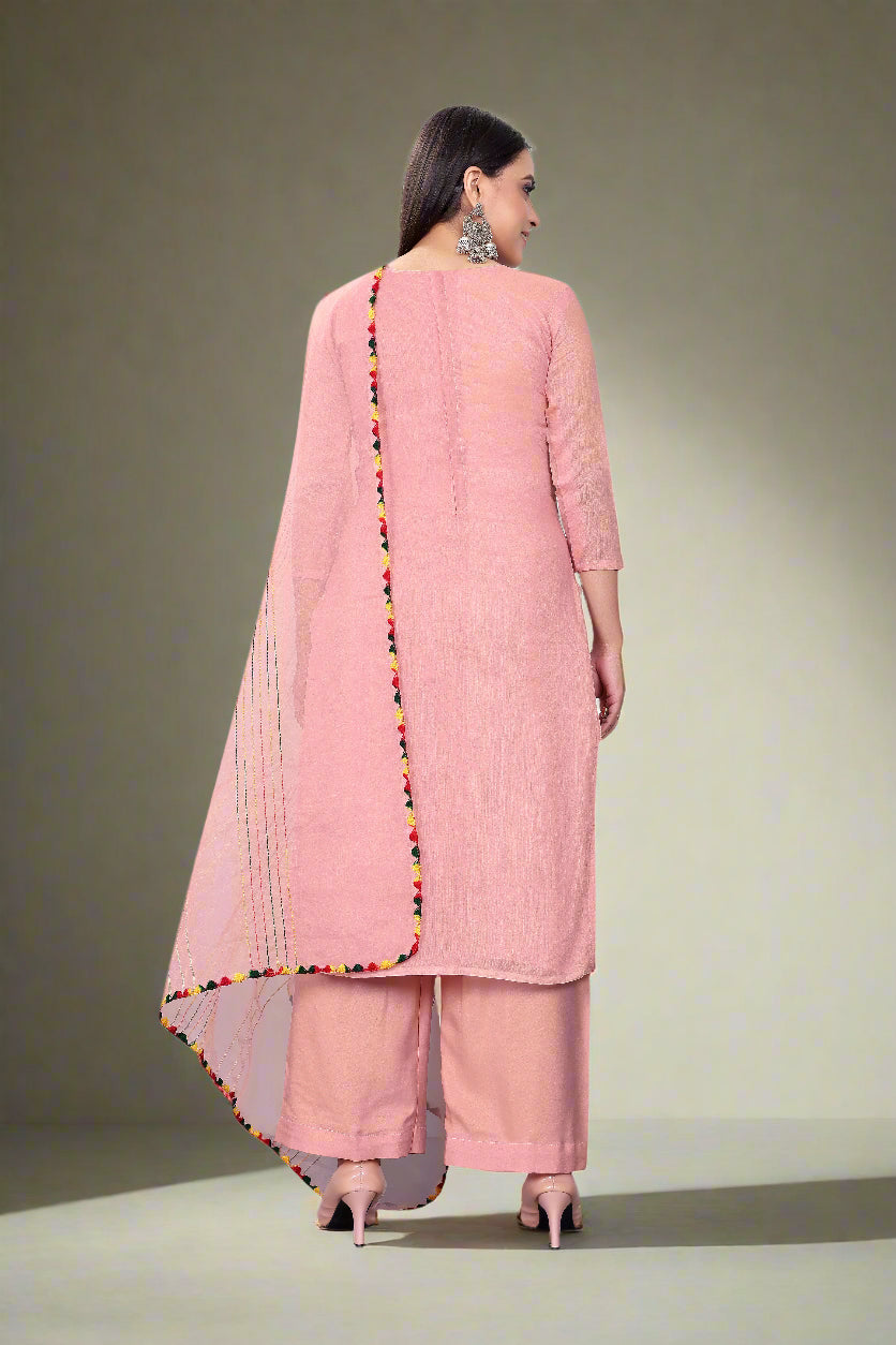 Radiant Chanderi Cotton Salwar kameez | Graceful and Stunning