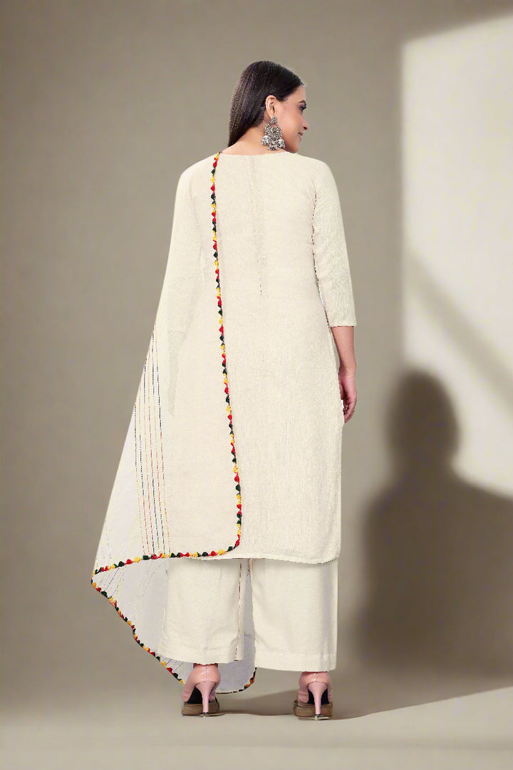 Radiant Chanderi Cotton Salwar kameez | Graceful and Stunning