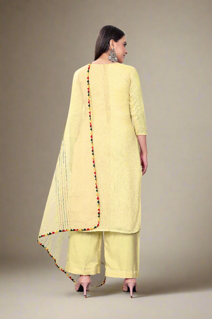 Radiant Chanderi Cotton Salwar kameez | Graceful and Stunning