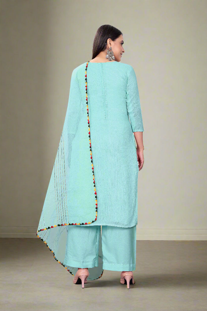 Radiant Chanderi Cotton Salwar kameez | Graceful and Stunning