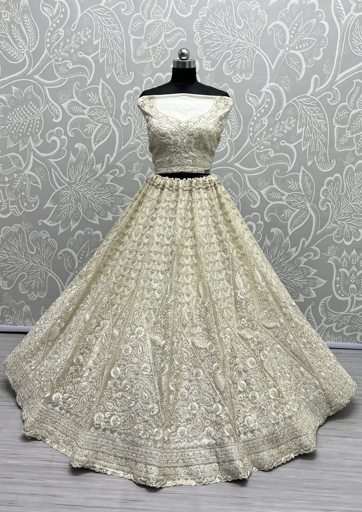Net Lehenga Choli Set | Soft Net Dupatta with Diamond Perfect for weddings