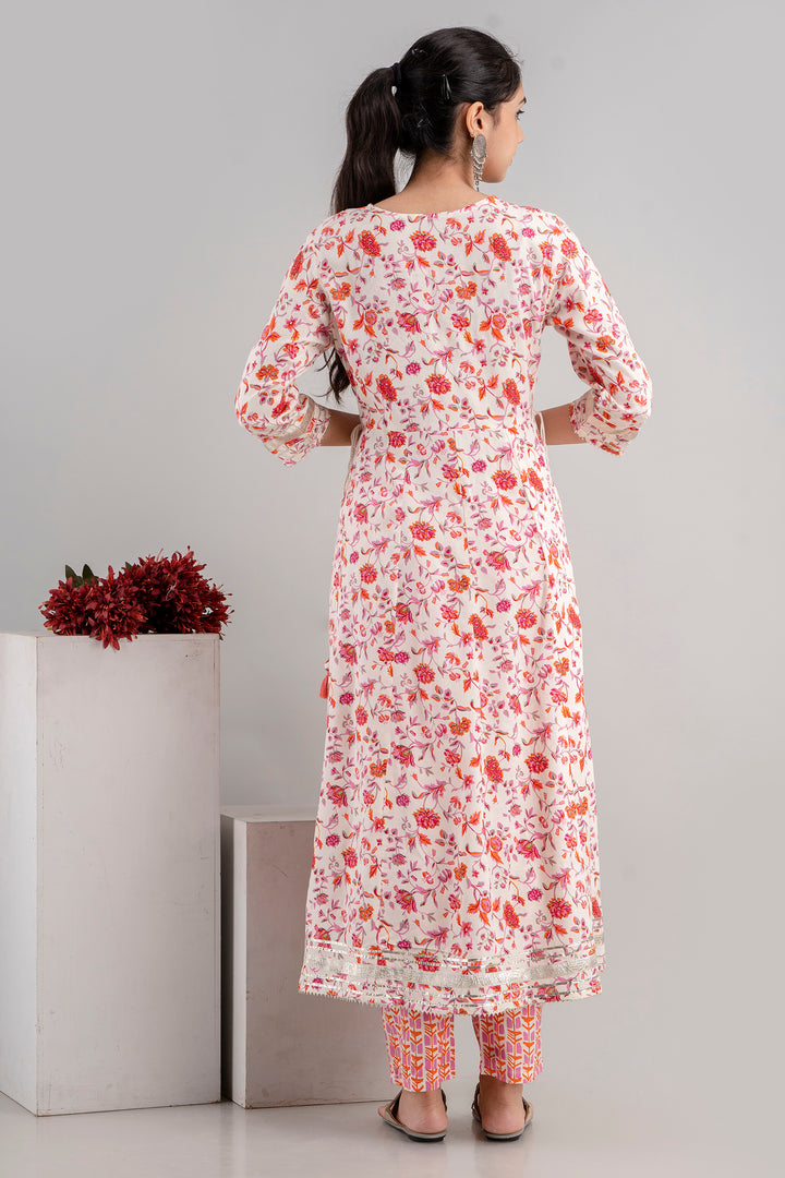 Stylish Rayon-Cotton Salwar Kameez | Digital-Printed & Embroidery Work