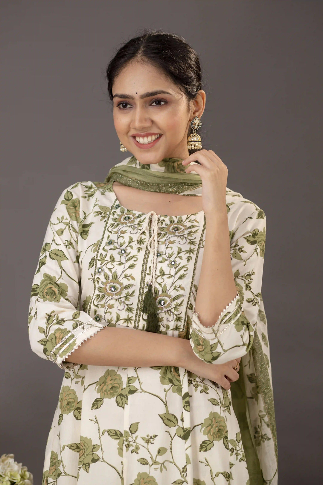 Rayon-Cotton Digital Printed Salwar Kameez | Traditional Wedding & Party Wear