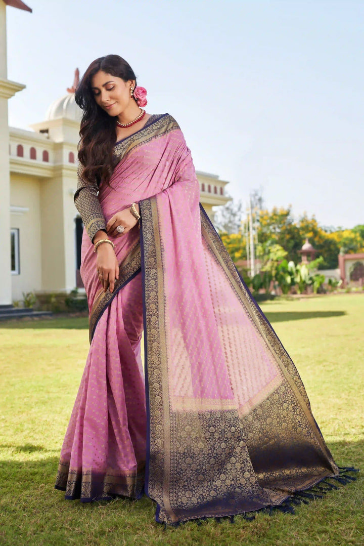 Elegant Georgette Saree | Woven Designer Look for Special Events & Parties