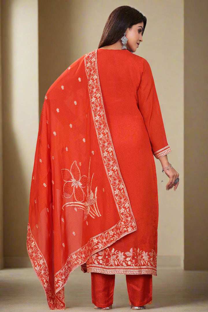 Viscose Salwar Kameez | Heavy-Wevon Designer for Special Events & Weddings