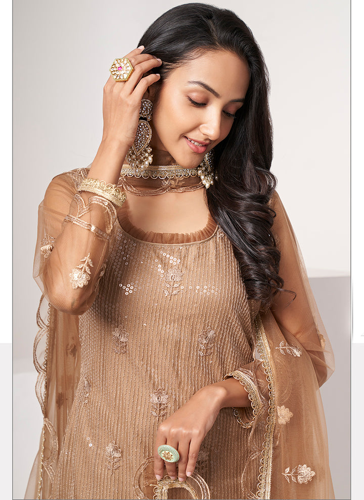 Stylish Kurtis Set | Full Sleeve Round Neck with Thread & Sequance Work