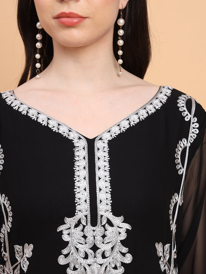 Georgette Embroidered Kurti | Perfect for Women’s Everyday Wear