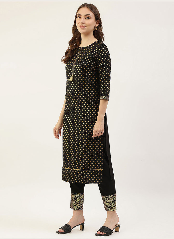 Designer Printed Readymade Suits | Crepe Top & Bottom with Georgette Dupatta
