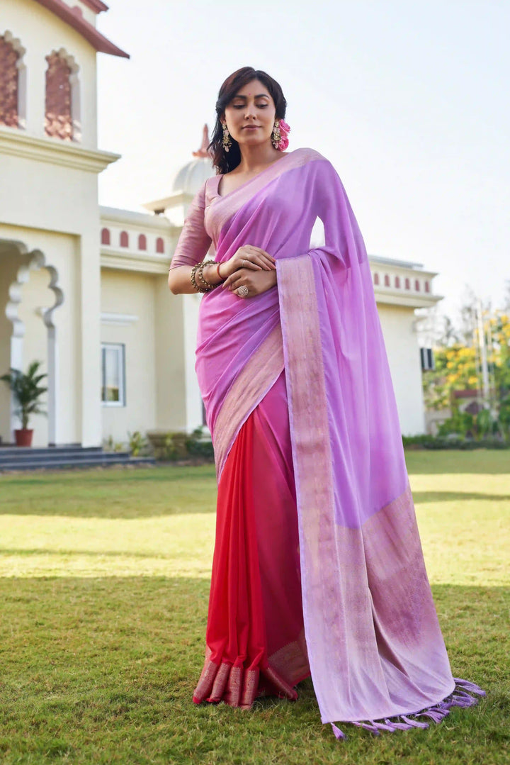 Designer Georgette Saree with Embroidery Work | Perfect for Weddings & Events