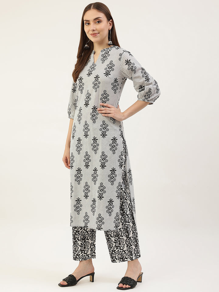 Elegant Designer White Kurti Set | Indian Ethnic Wear for Women