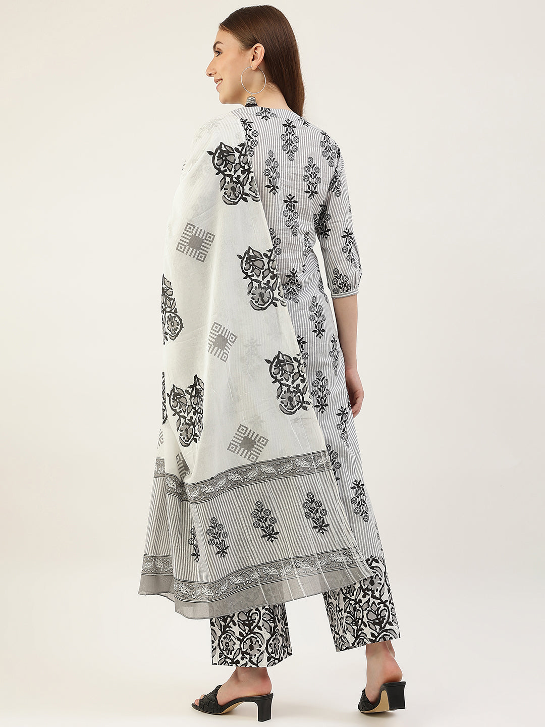 Elegant Designer White Kurti Set | Indian Ethnic Wear for Women