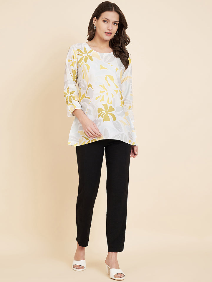 Must-Have Yellow Short Kurti Set | Comfortable, Stylish, and Versatile