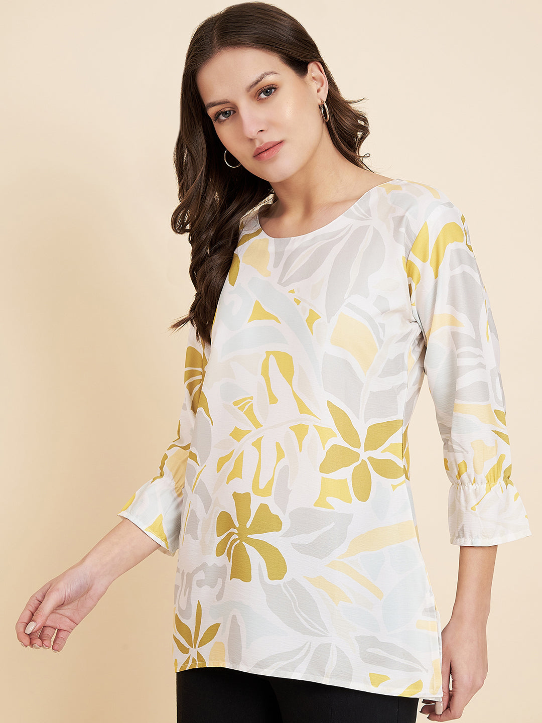 Must-Have Yellow Short Kurti Set | Comfortable, Stylish, and Versatile