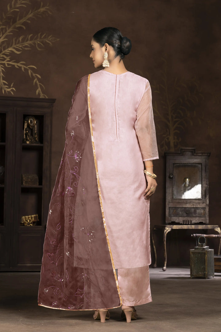 Stylish Organza Kurti Set | Designer Handwork & Printed Patterns