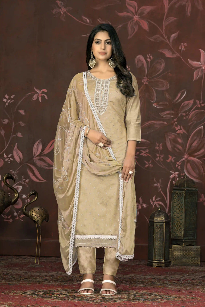 Modal Butti Santoon Suit | Hand Work Nazmin Dupatta, Santoon Bottom