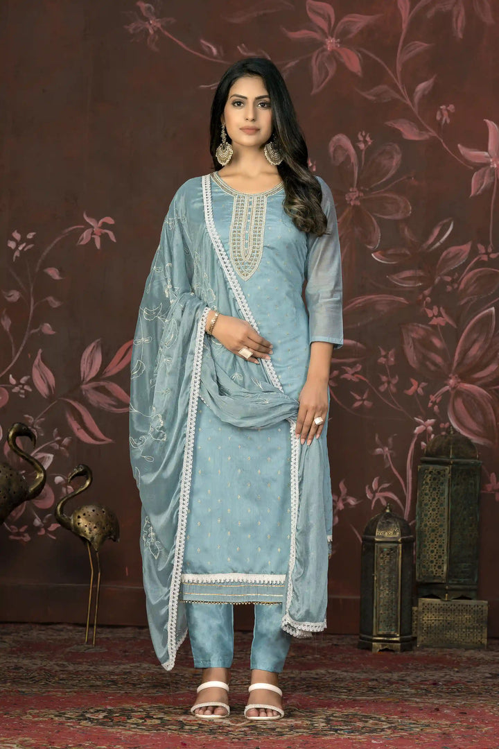 Modal Butti Santoon Suit | Hand Work Nazmin Dupatta, Santoon Bottom