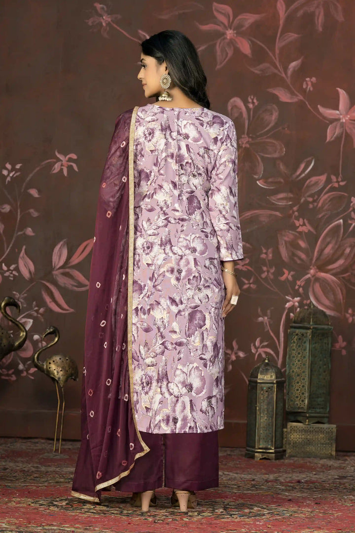 Wevon Designer Suit | Fine Jam Cotton Top with Organza Dupatta