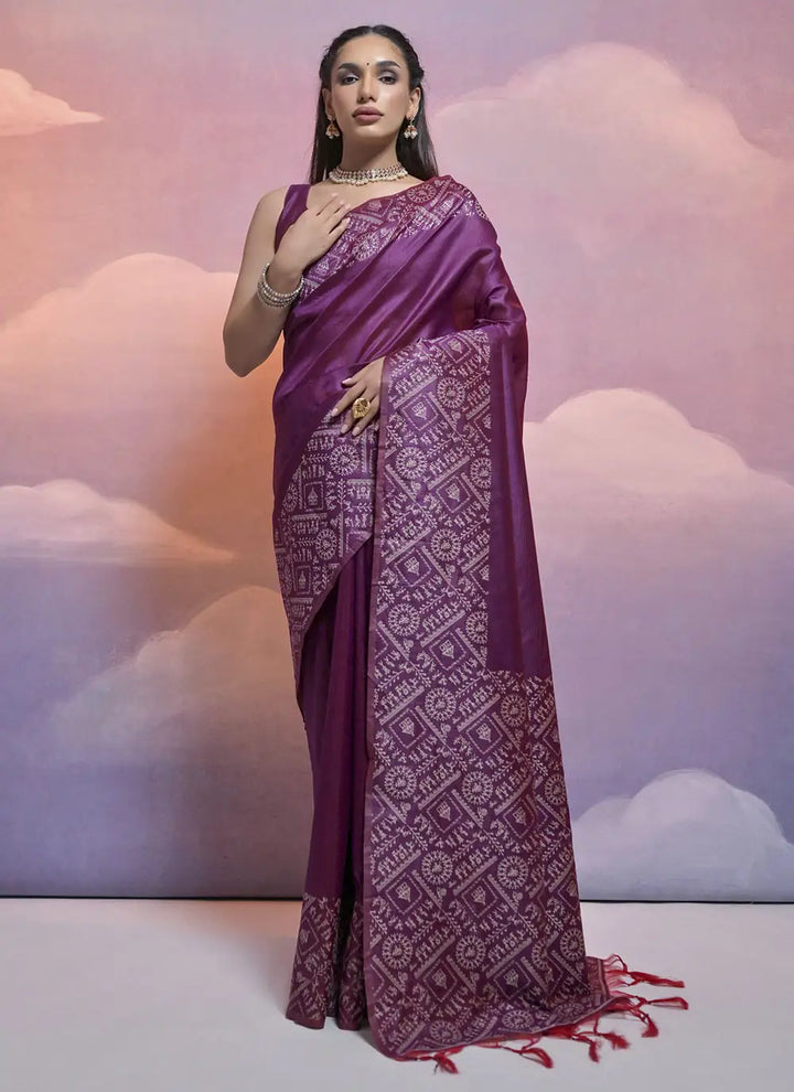 Handloom Silk Designer Saree | Wedding and Festive Special Event Wear