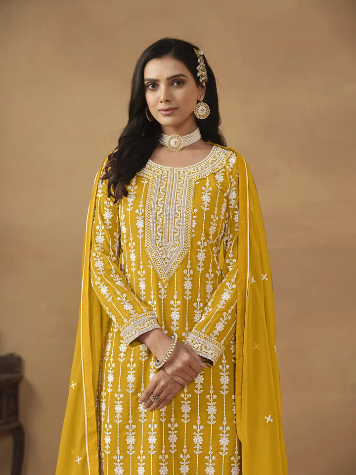 Elegant Faux Georgette Kurti Set | Perfect for Office & Weddings