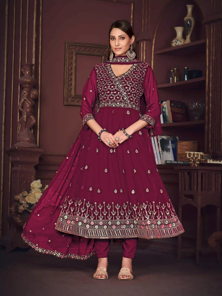 Designer Anarkali Suits | Ankle-Length Elegance for Special Events