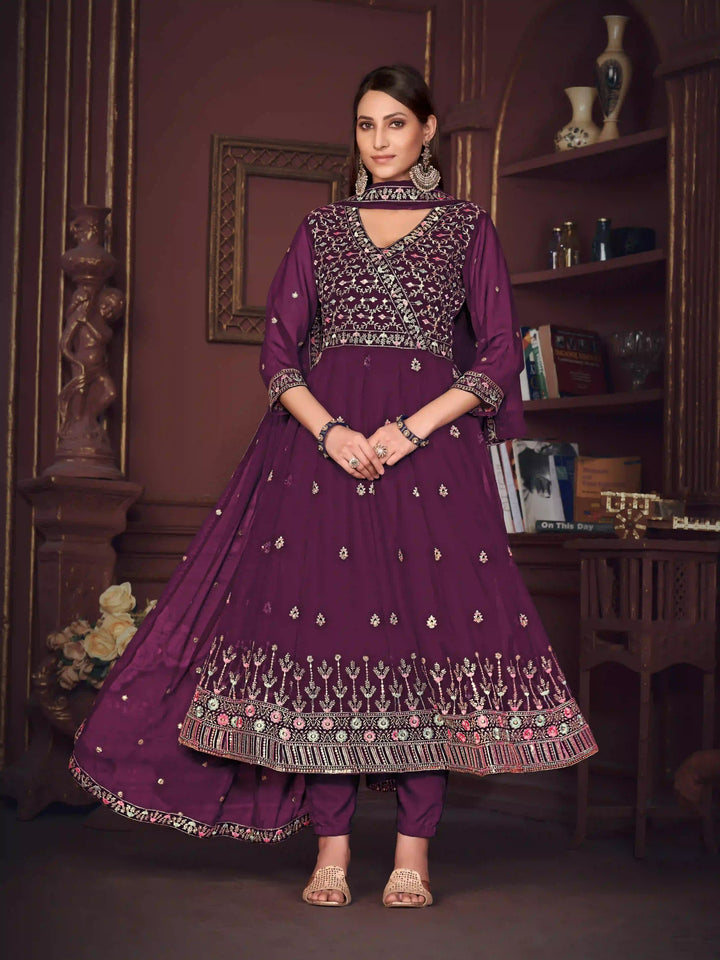 Designer Anarkali Suits | Ankle-Length Elegance for Special Events