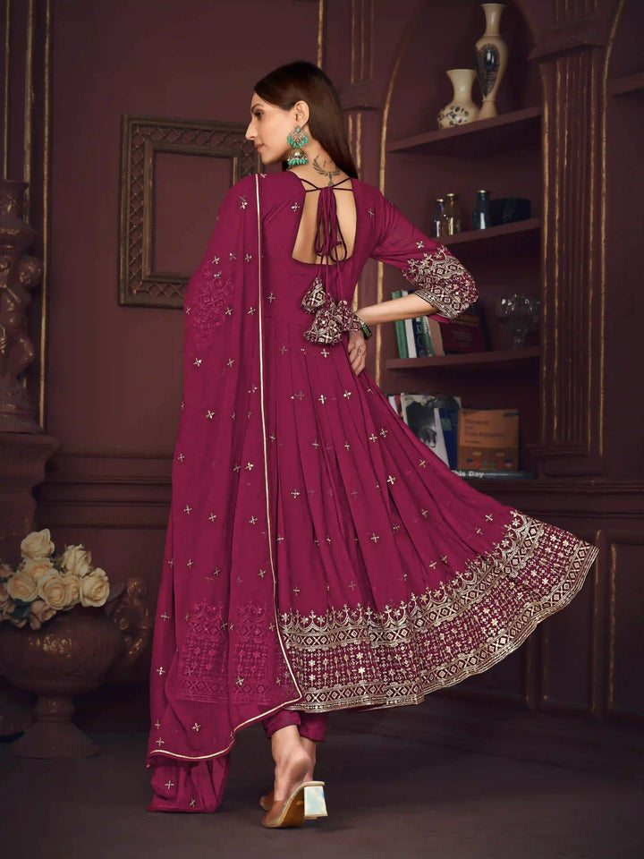 Sophisticated Sharara Suits for Festivals | Elegant Embroidery Design