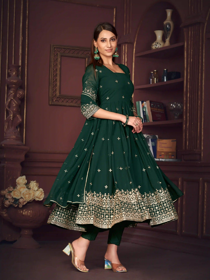 Sophisticated Sharara Suits for Festivals | Elegant Embroidery Design
