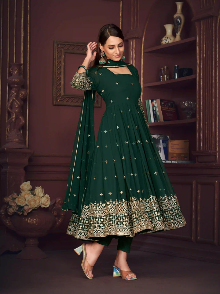 Sophisticated Sharara Suits for Festivals | Elegant Embroidery Design