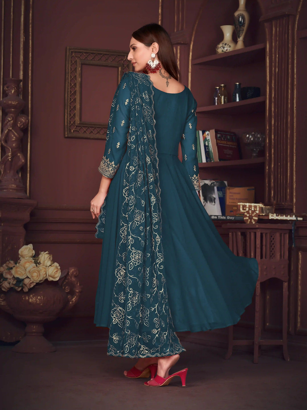 Stunning Sharara Suits for Women | Designer Embroidery with Dupatta