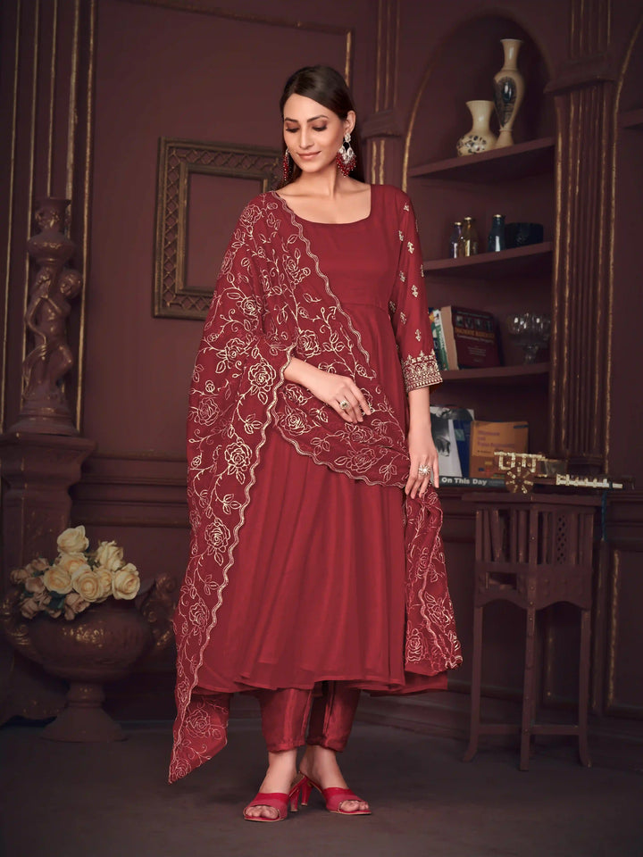 Stunning Sharara Suits for Women | Designer Embroidery with Dupatta