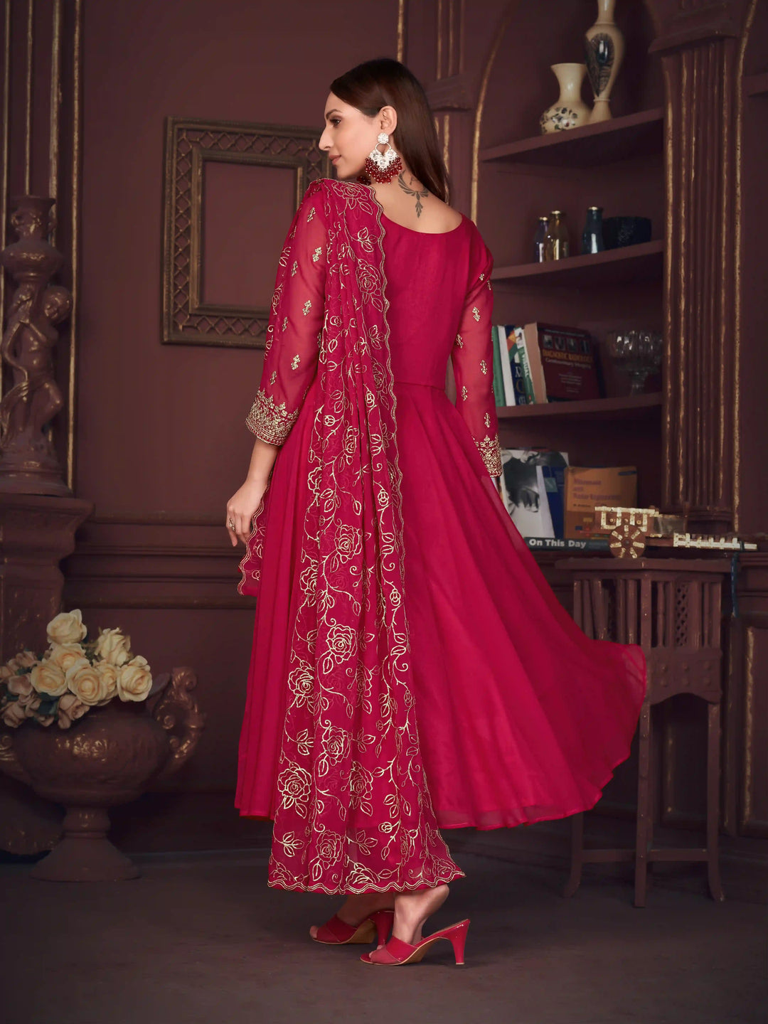 Stunning Sharara Suits for Women | Designer Embroidery with Dupatta