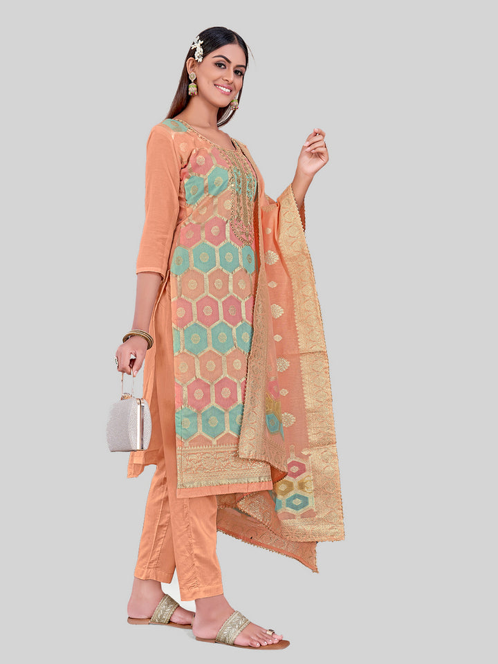 Modern Kurti Set | Comfortable Santoon Bottoms For Weddings & Office