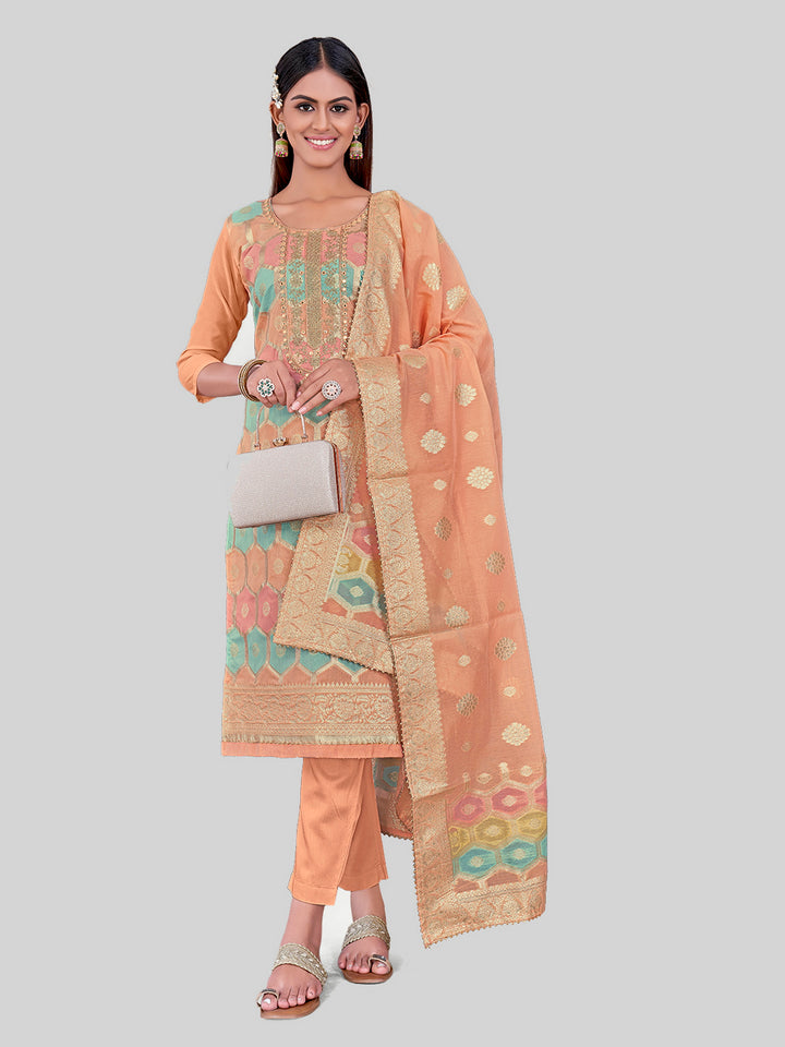 Modern Kurti Set | Comfortable Santoon Bottoms For Weddings & Office