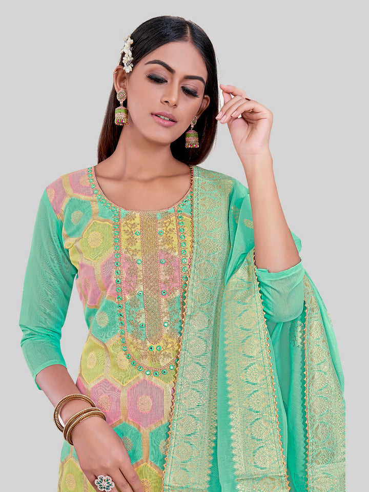 Modern Kurti Set | Comfortable Santoon Bottoms For Weddings & Office
