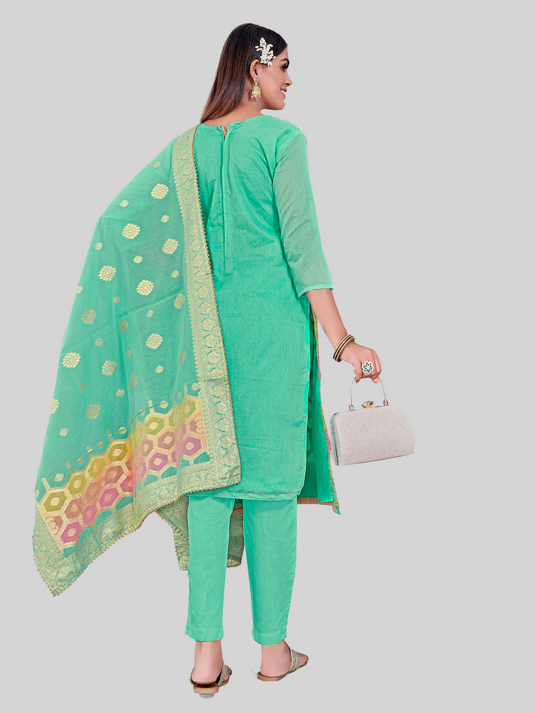 Modern Kurti Set | Comfortable Santoon Bottoms For Weddings & Office